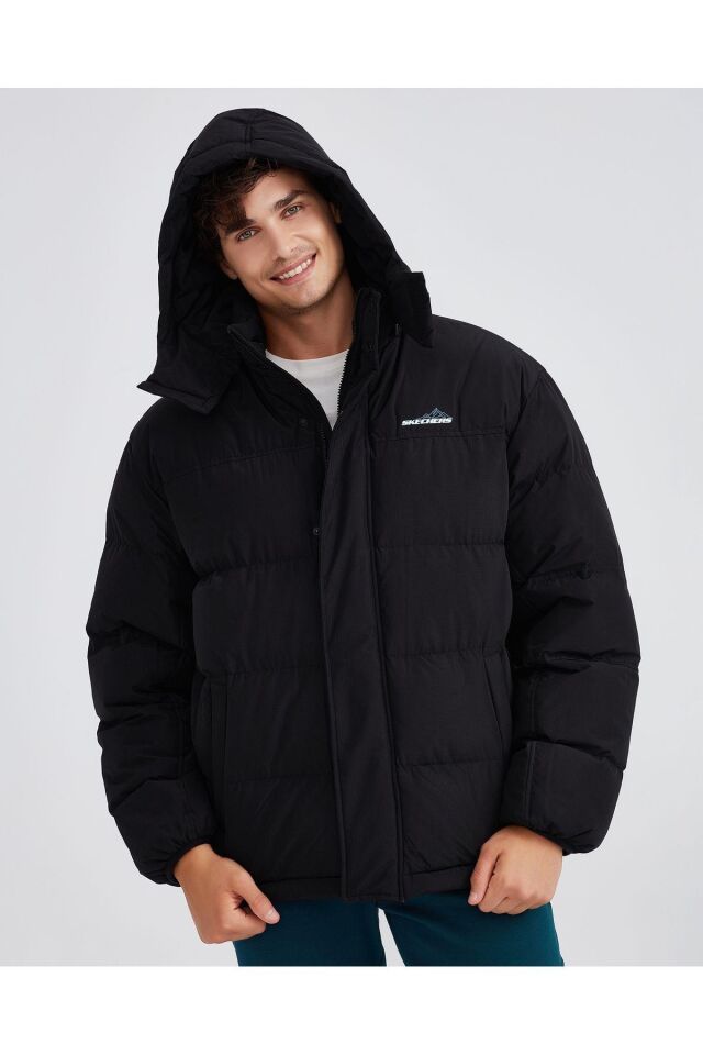 SKECHERS ERKEK ŞİŞME MONT M OUTERWEAR PADDED JACKET S232432-001