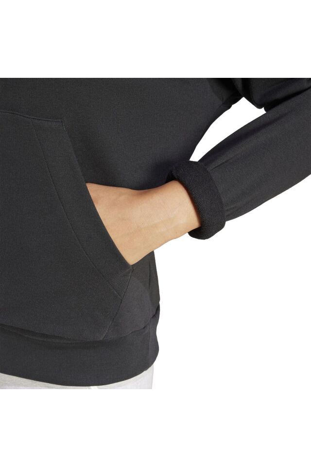 ADİDAS KADIN KAPÜŞONLU SWEATSHIRT W SL FT HD JD7989