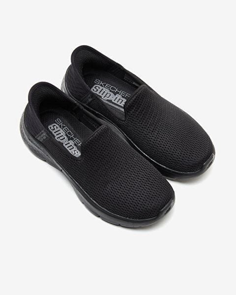 SKECHERS KADIN SİYAH GO WALK FLEX - RELISH SPOR AYAKKABI 124963 BBK