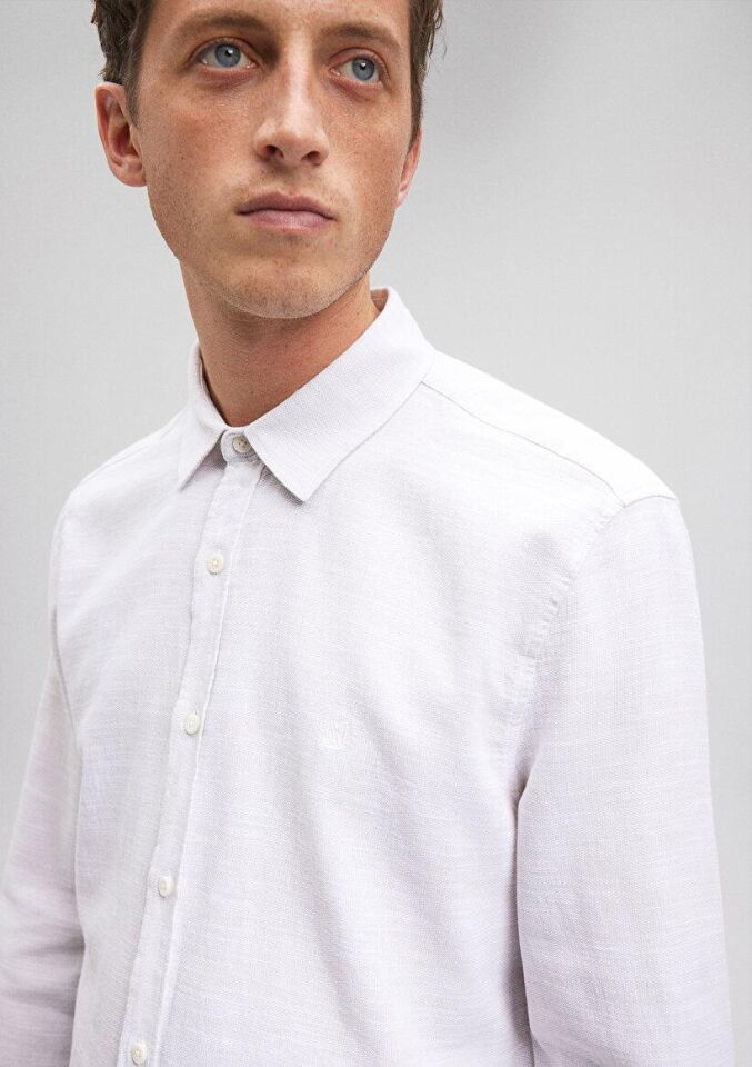 MAVİ ERKEK UZUN KOLLU GÖMLEK Uçuk bej 0210053-70004