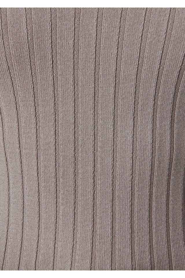 MAVİ KADIN V YAKA KAZAK Satellite 1710300-85322 GRİ - XS