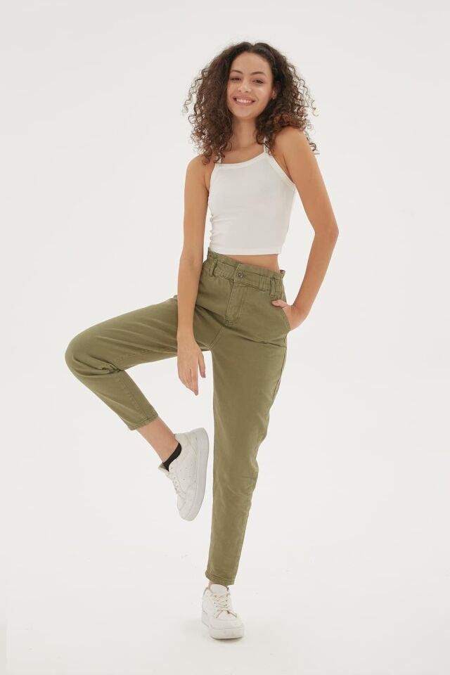 FASHION FRIENDS KADIN BAGGY PANTOLON 23K0369K1