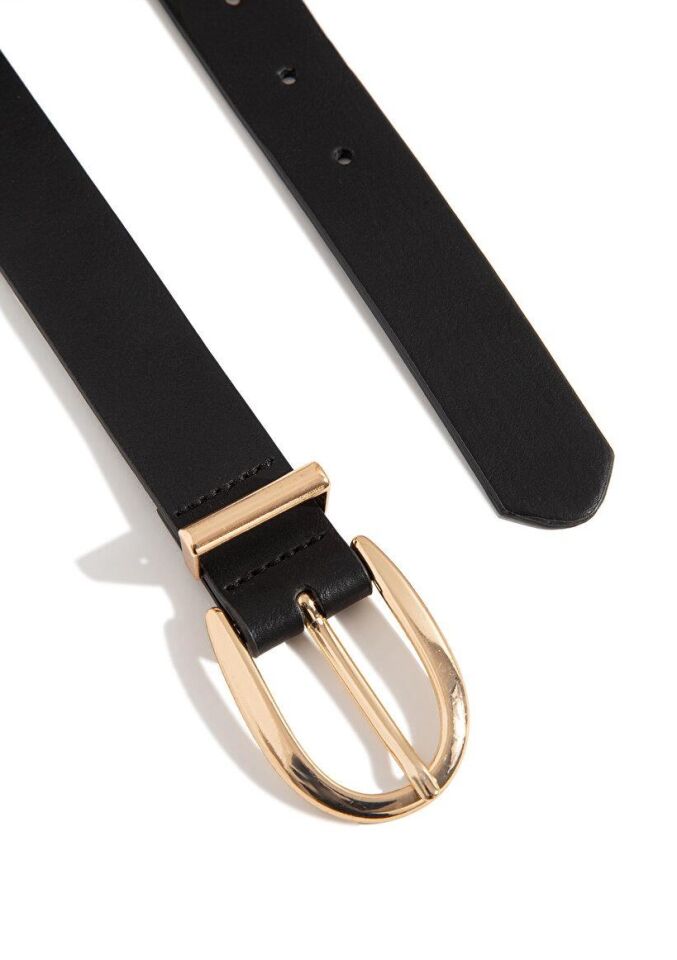 MAVİ KADIN KEMER Siyah 1912177-900 SİYAH - 95