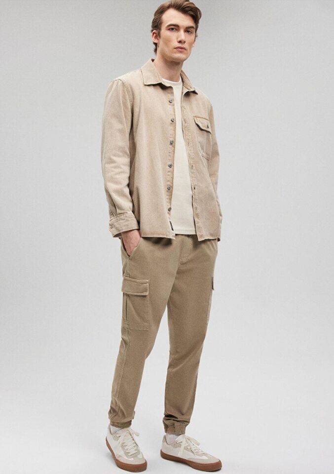 MAVİ ERKEK KARGO PANTOLON Koyu Kış Beji 000125-80062