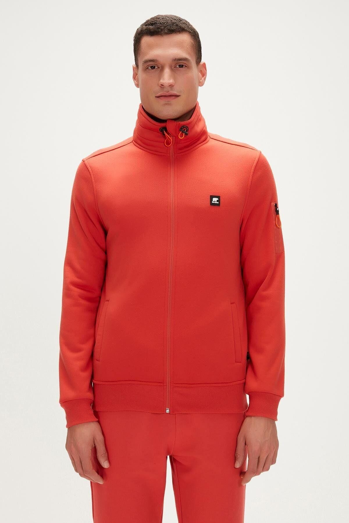 BAD BEAR ERKEK MORE BEAR FULL-ZIP SWEATSHIRT 23.02.12.036