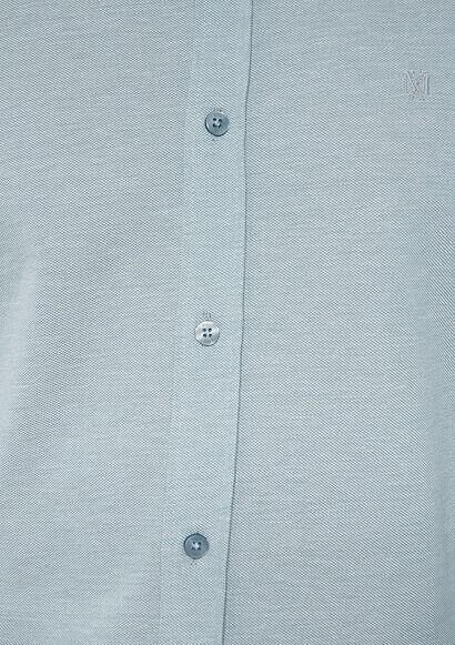 MAVİ ERKEK UZUN KOL GÖMLEK  Kurşun Gri 0210294-35108 MAVİ - S