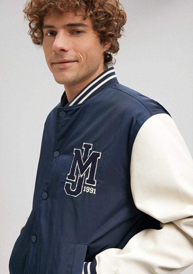 MAVİ ERKEK MAVİ SINCE 1991 BASKILI CEKET  Lacivert 0110326-70492