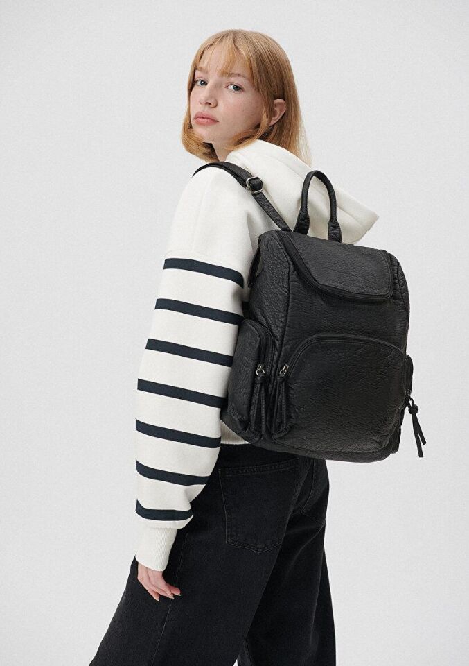 MAVİ KADIN Sırt Çantası Siyah 192579-27062