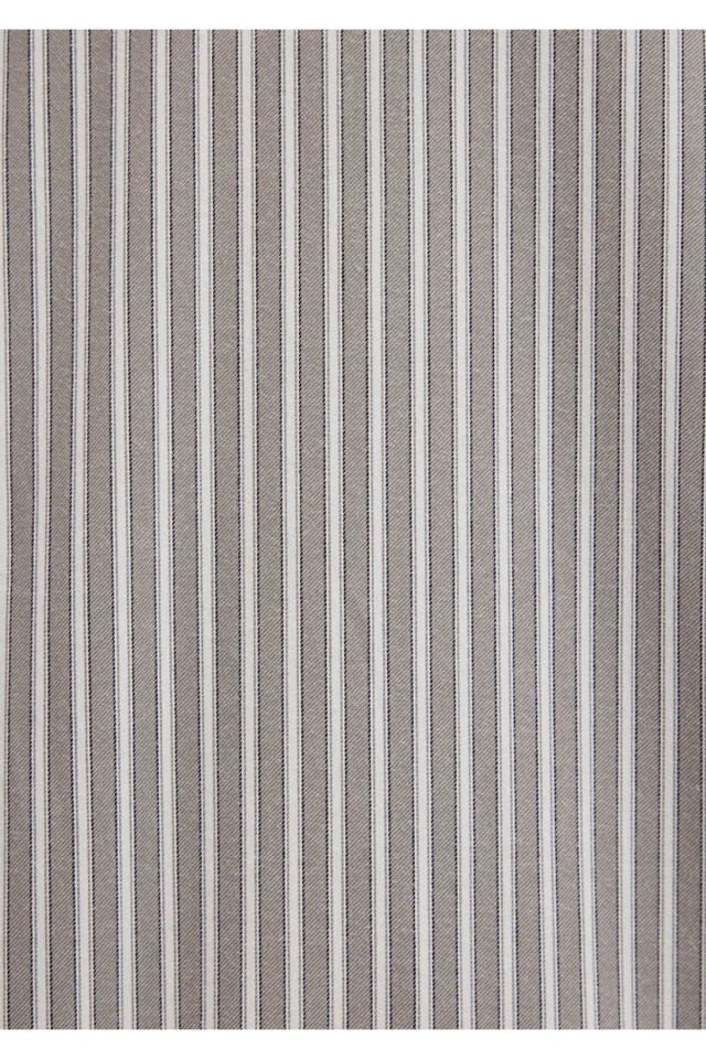 MAVİ ERKEK ÇİZGİLİ GÖMLEK Gray flannel zemin, white 0211756-91269