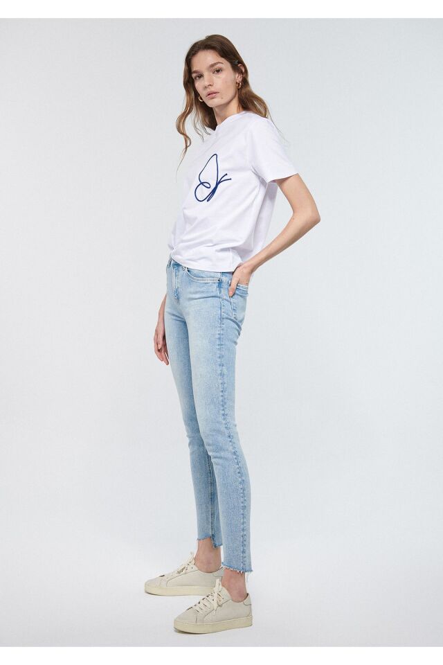 MAVİ KADIN TESS Lt Blue Gold Shape 100328-81241