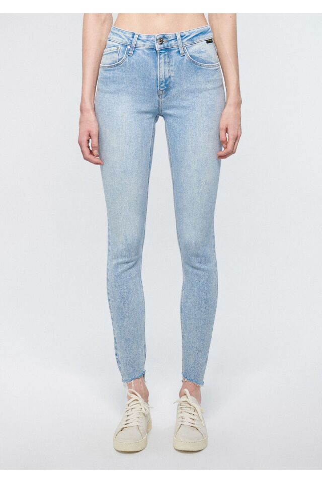 MAVİ KADIN TESS Lt Blue Gold Shape 100328-81241