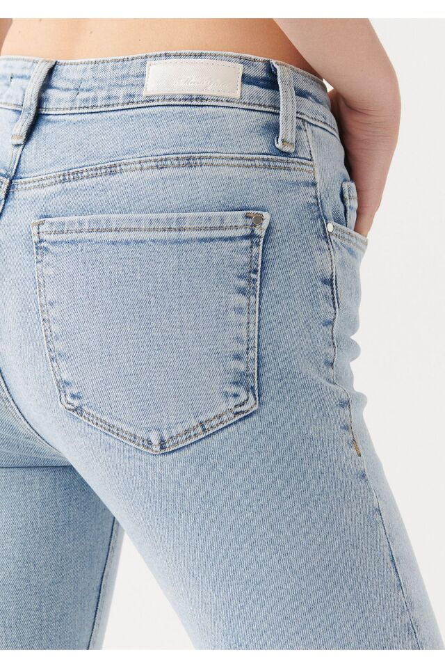 MAVİ KADIN TESS Lt Blue Gold Shape 100328-81241