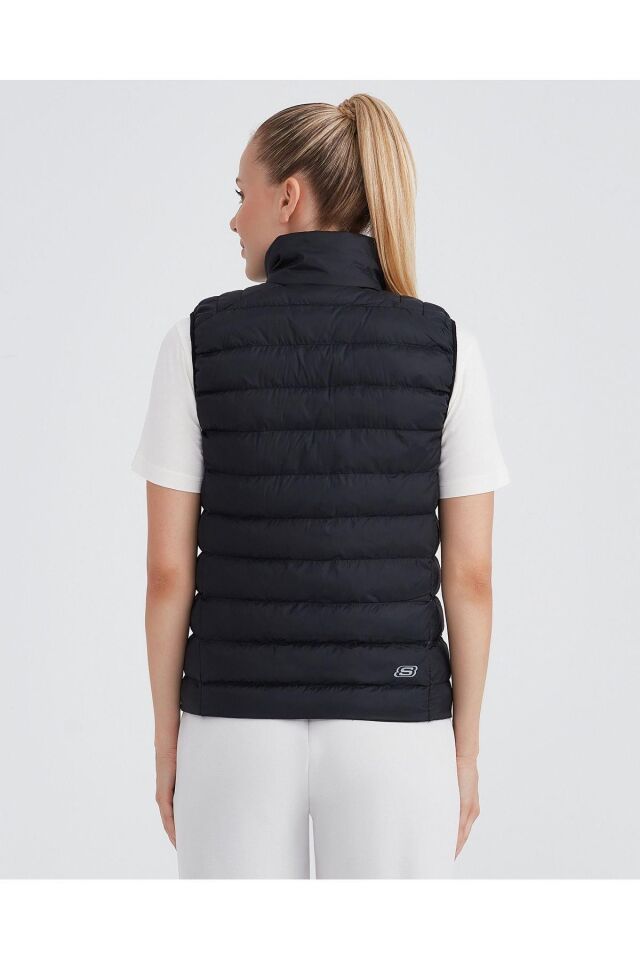 SKECHERS KADIN YELEK W OUTERWEAR PADDED VEST S231239-001
