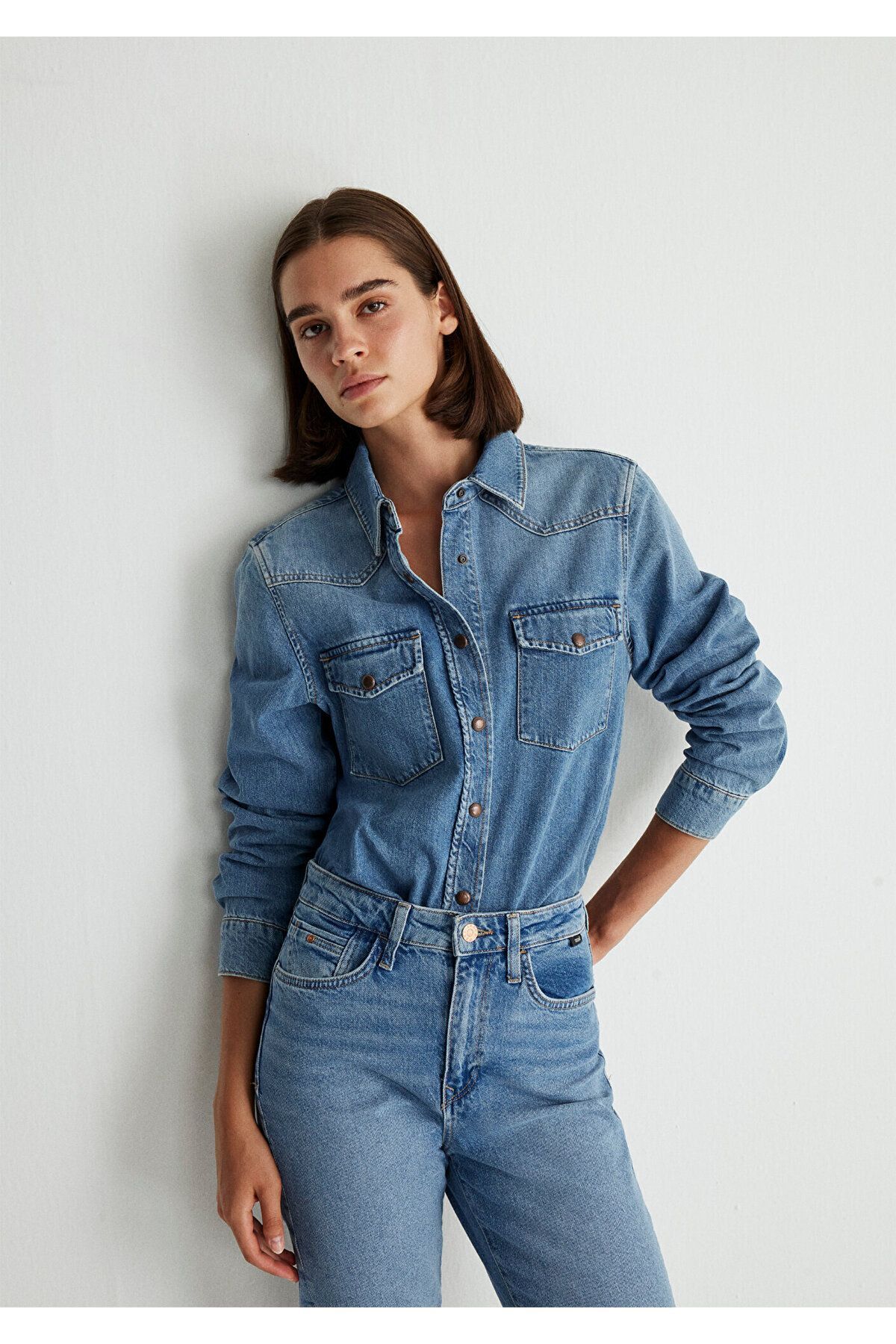 MAVİ KADIN ANGELA Mid Used Classic Denim 1210819-87754