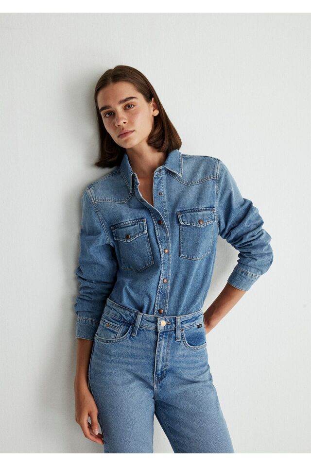 MAVİ KADIN ANGELA Mid Used Classic Denim 1210819-87754