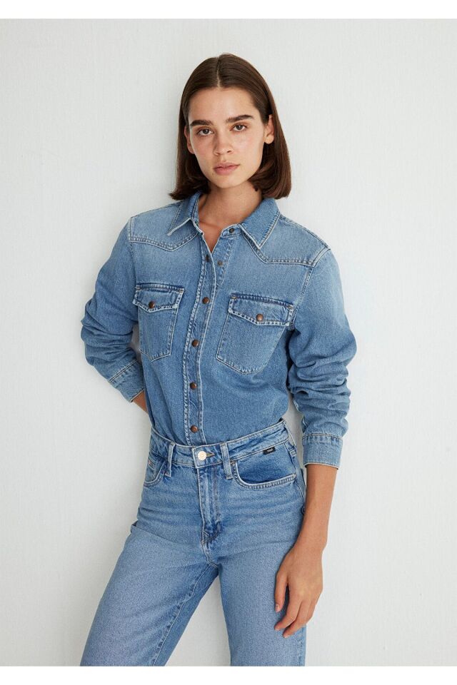 MAVİ KADIN ANGELA Mid Used Classic Denim 1210819-87754