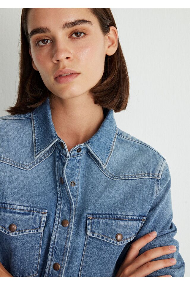 MAVİ KADIN ANGELA Mid Used Classic Denim 1210819-87754