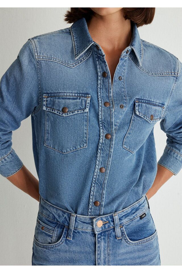 MAVİ KADIN ANGELA Mid Used Classic Denim 1210819-87754