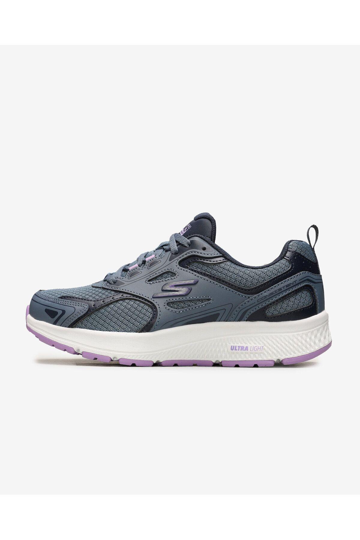 SKECHERS KADIN MAVİ/MOR GO RUN CONSİSTENT SPOR AYAKKABI 128075 BLPR