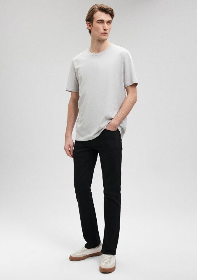 MAVİ ERKEK BASIC BİSİKLET YAKA TİŞÖRT Açık Gri 0610251-70075