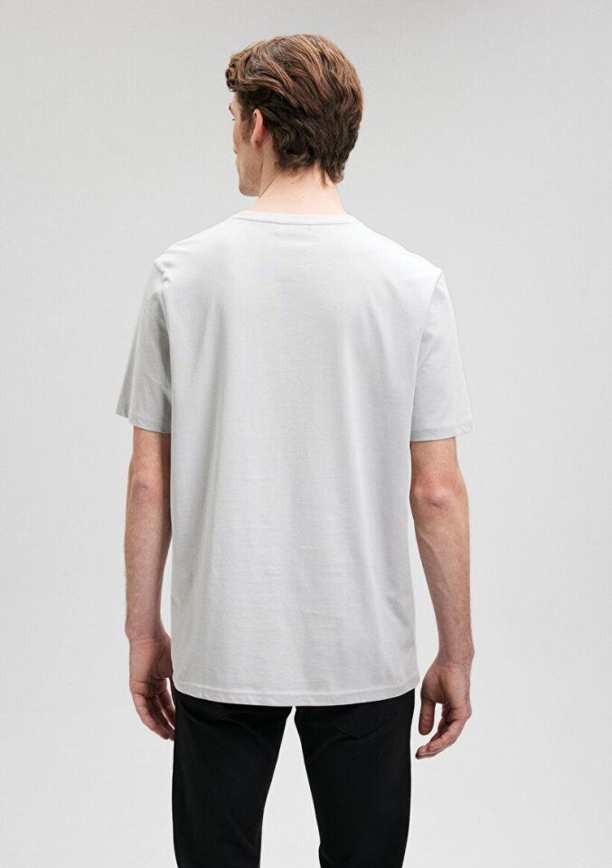 MAVİ ERKEK BASIC BİSİKLET YAKA TİŞÖRT Açık Gri 0610251-70075