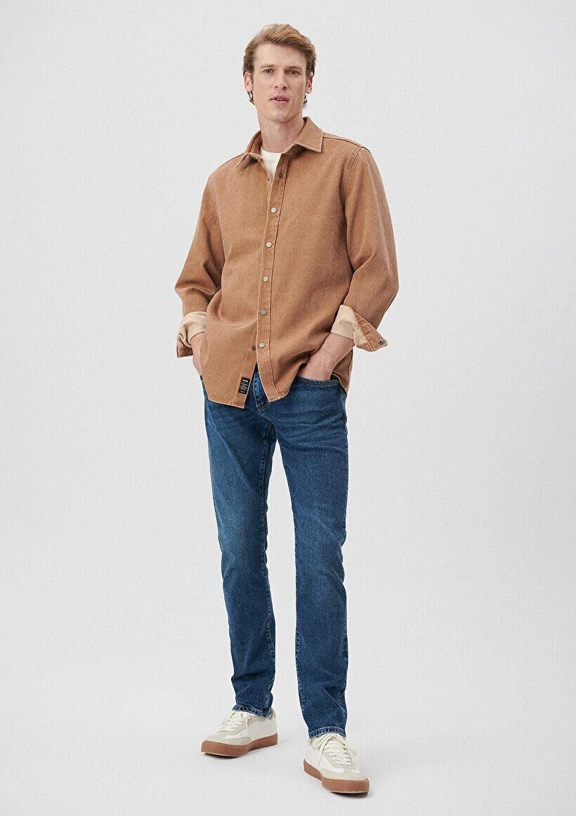 MAVİ ERKEK JAKE  Dark Vintage Premium Blue 0042283028