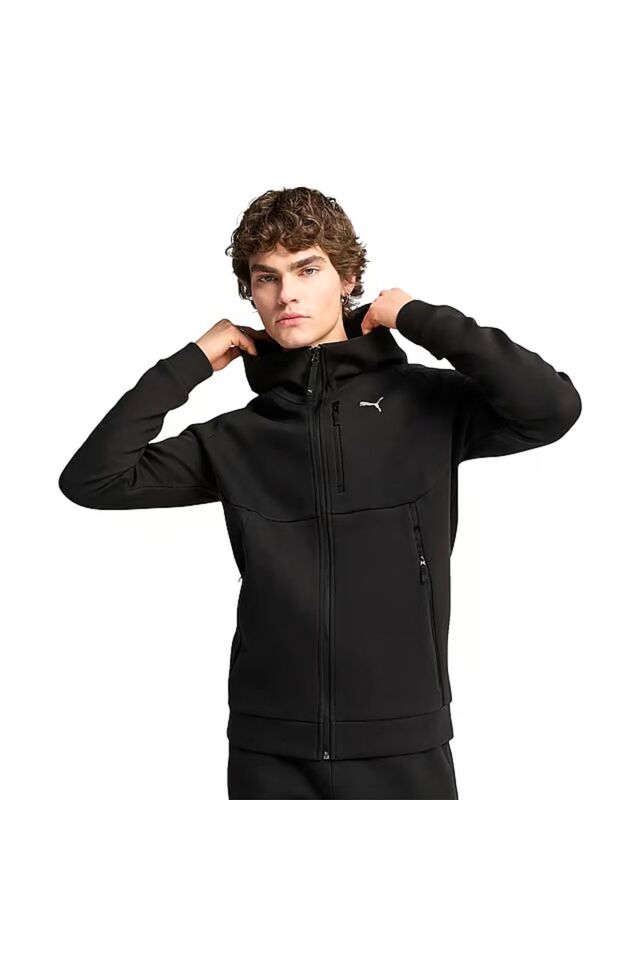 PUMA ERKEK PUMATECH FULL-ZİP HOODİE EŞOFMAN ÜST 62967401