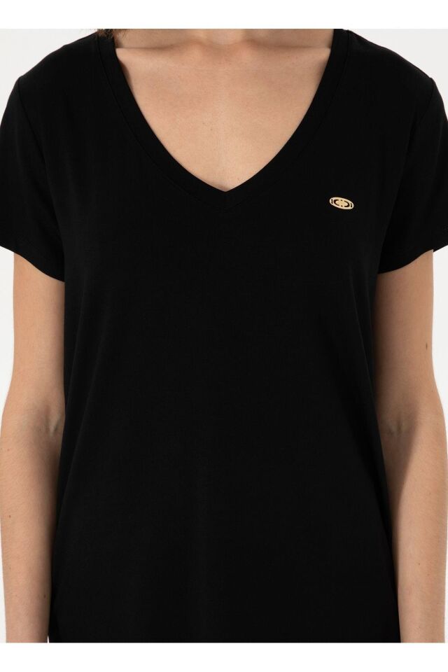 U.S. POLO ASSN. KADIN T-SHİRT G082SZ011-000-2075766 XL - BEYAZ