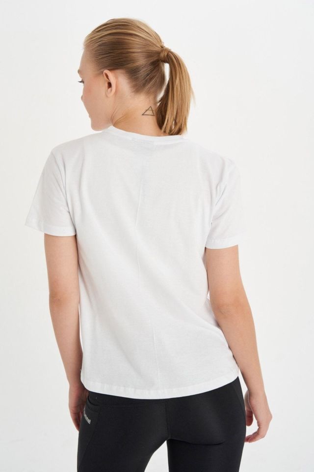 HUMMEL KADIN KISA KOL T-SHIRT MARINO T-SHIRT S/S 911519