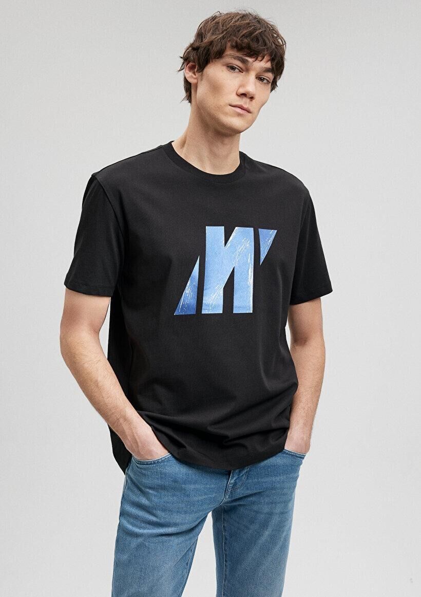 MAVİ ERKEK PRO LOGO TİŞÖRT Siyah 0612173-900