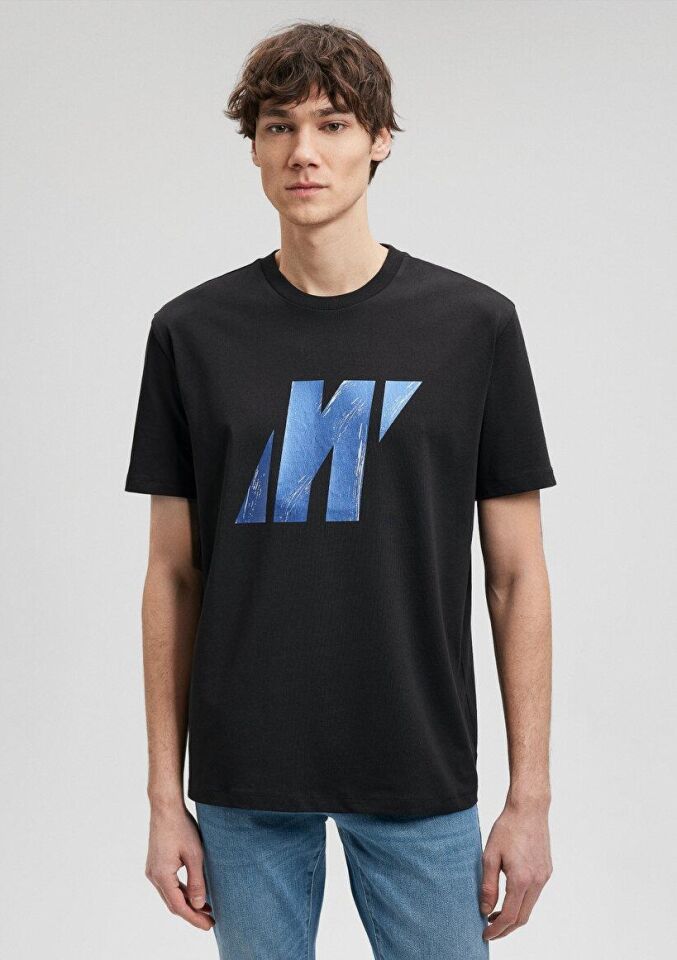 MAVİ ERKEK PRO LOGO TİŞÖRT Siyah 0612173-900