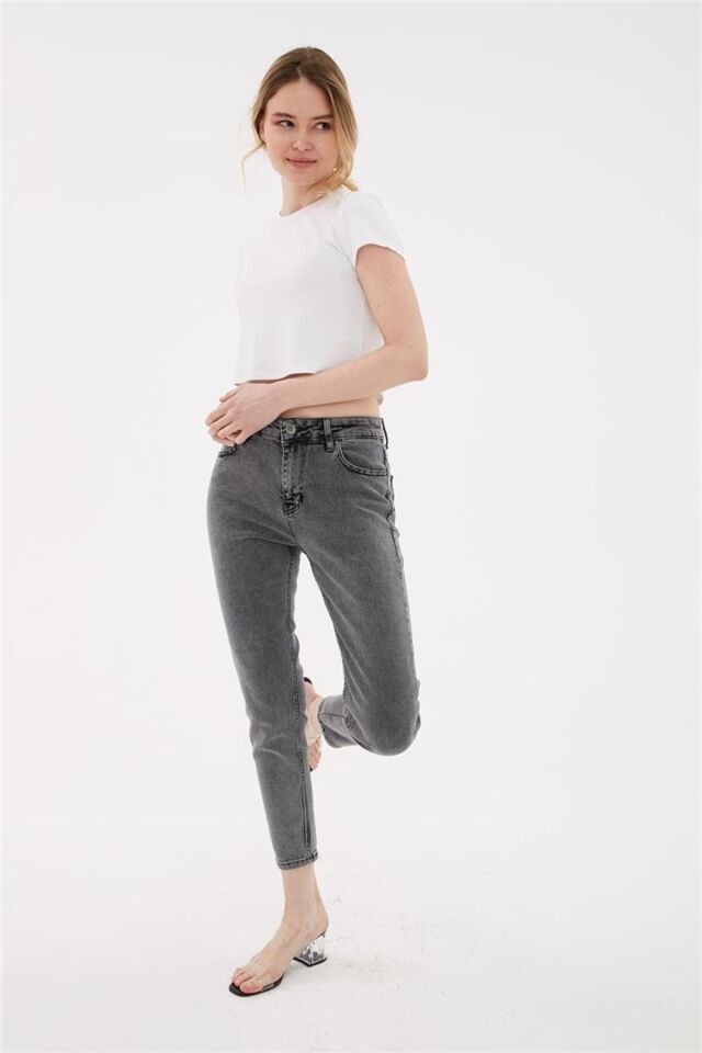 FASHION FRIENDS KADIN DENİM PANTOLON 23Y-PNT0792K1