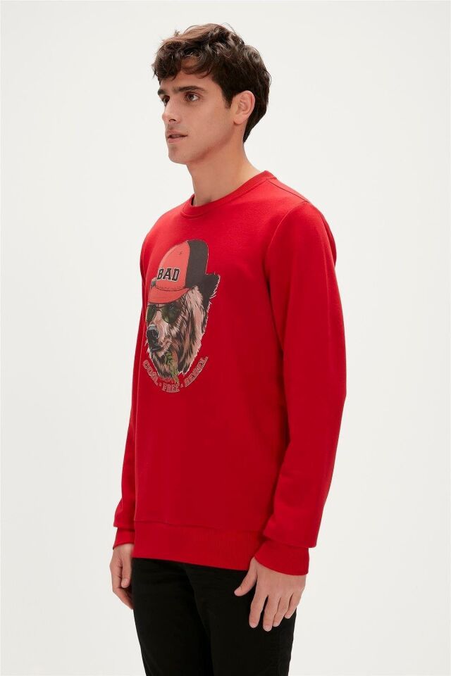 BAD BEAR ERKEK REBEL CREWNECK 23.02.12.019