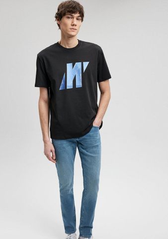 MAVİ ERKEK PRO LOGO TİŞÖRT Siyah 0612173-900 SİYAH - XS