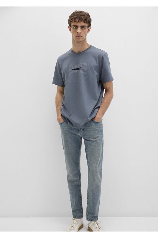 MAVİ ERKEK MAVİ BLACK TİŞÖRT Koyu Deniz Mavi 0613042-80776