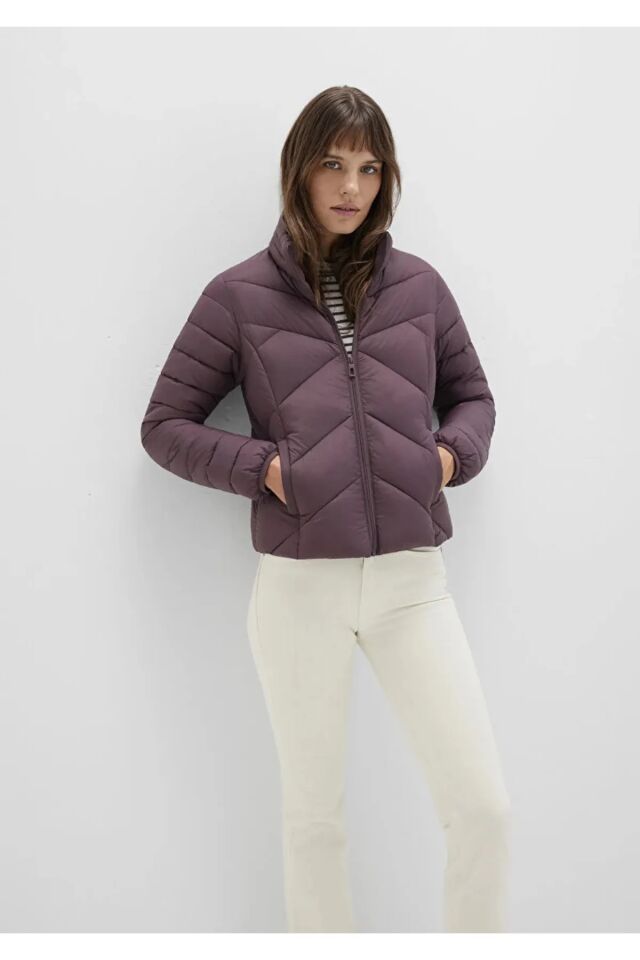 MAVİ KADIN DİK YAKA CEKET Huckleberry 110698-70260