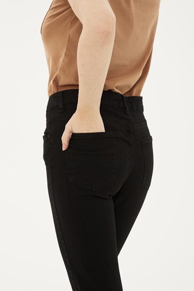 FASHION FRIENDS KADIN DENİM PANTOLON 24K0565K1