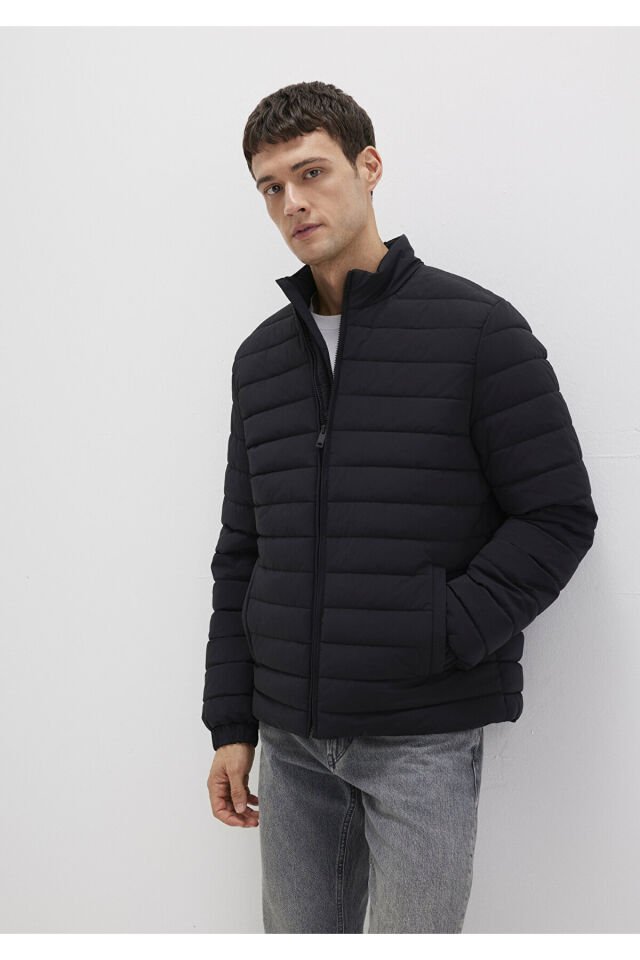 MAVİ ERKEK DİK YAKA CEKET Jet Siyah 0110618-71379