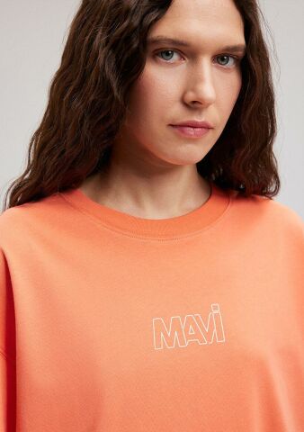 MAVİ KADIN MAVİ LOGO TİŞÖRT Coral 1611592-71268