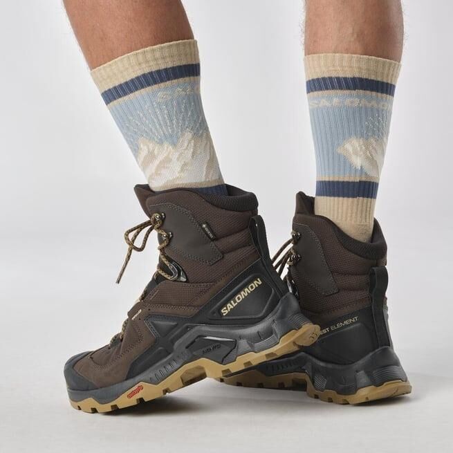 SALOMON ERKEK QUEST ELEMENT GTX BOT L47216100 KAHVERENGİ - 43