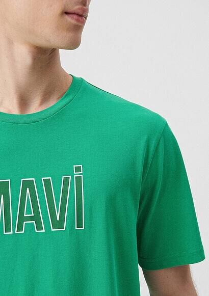 MAVİ ERKEK MAVİ LOGO TİŞÖRT Canlı Yeşil 066842-71794