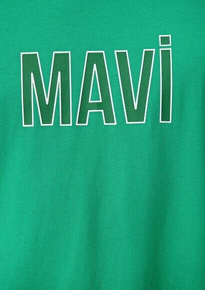 MAVİ ERKEK MAVİ LOGO TİŞÖRT Canlı Yeşil 066842-71794