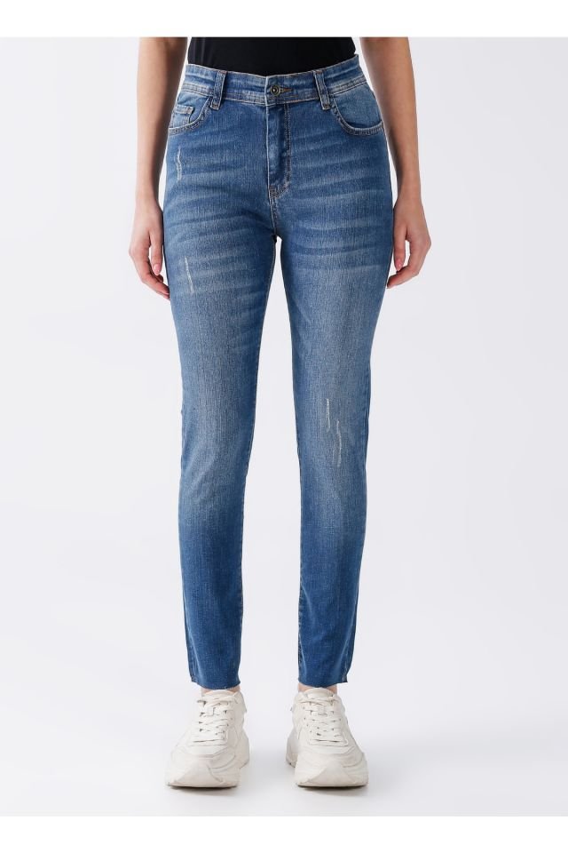 FASHION FRIENDS KADIN DENİM PANTOLON 22K0367K1