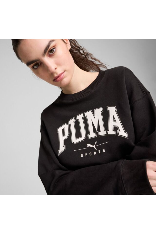 PUMA KADIN SWEAT PUMA SQUAD CREW TR 68249301