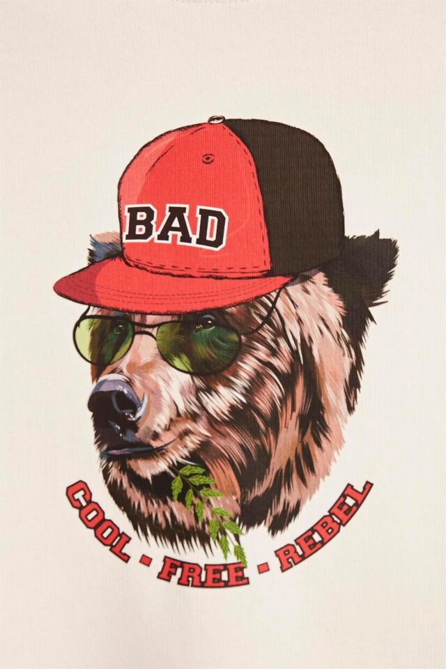 BAD BEAR ÇOCUK REBEL CREWNECK JR 23.06.12.002