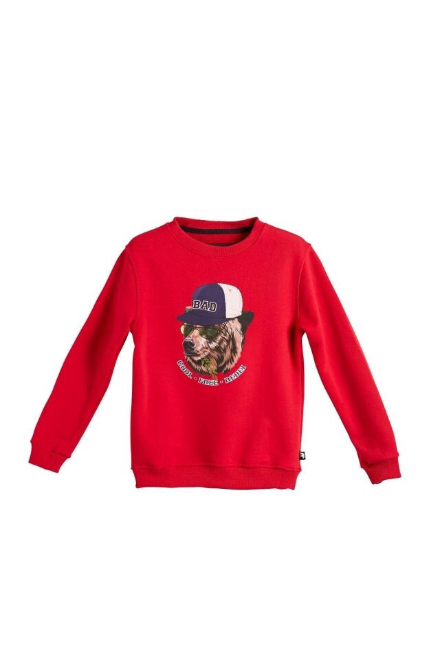 BAD BEAR ÇOCUK REBEL CREWNECK JR 23.06.12.002