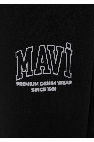 MAVİ KADIN LOGO ÖRME PANTOLON  Siyah 1010800-900