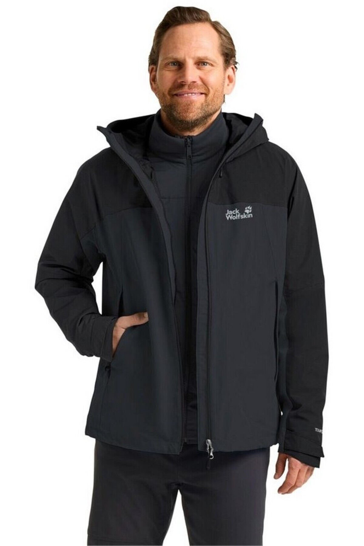 JACK WOLFSKIN ERKEK WILD PLACES 3IN1 JKT M OUTDOOR CEKETİ A65257
