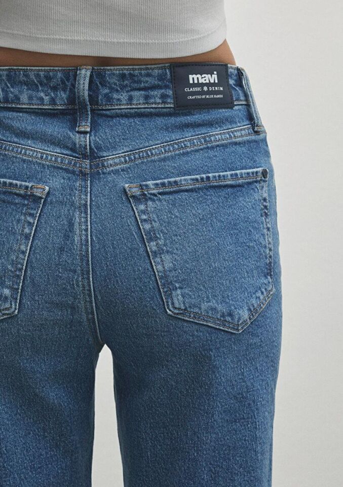 MAVİ KADIN STAR Mid Brushed CLASSIC DENIM 101077-85611