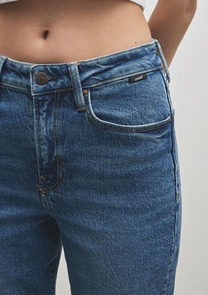 MAVİ KADIN STAR Mid Brushed CLASSIC DENIM 101077-85611